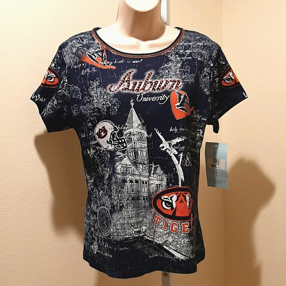 AUBURN UNIVERSITY SHORT SLEEVE TEE - Picture 1 of 12